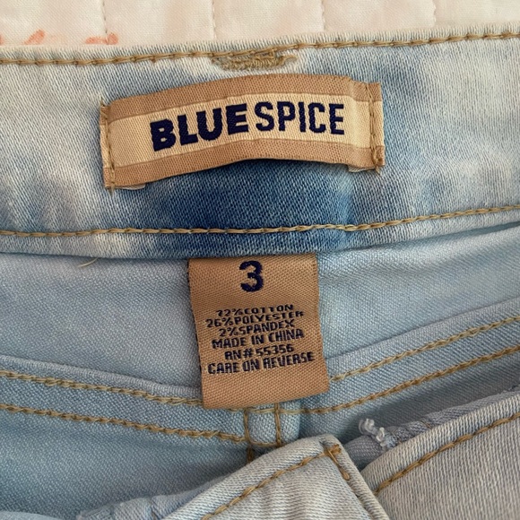 Blue Spice Short Shorts - Picture 3 of 4